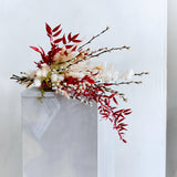 The Cardinal Bouquet with Earth Vase